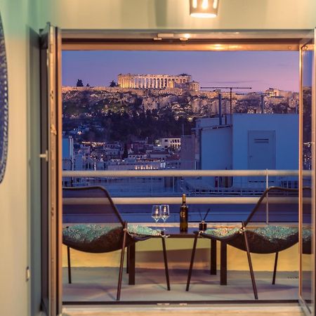 Acropolis View Mini Sky Suite & Hot Tub Athen Eksteriør bilde