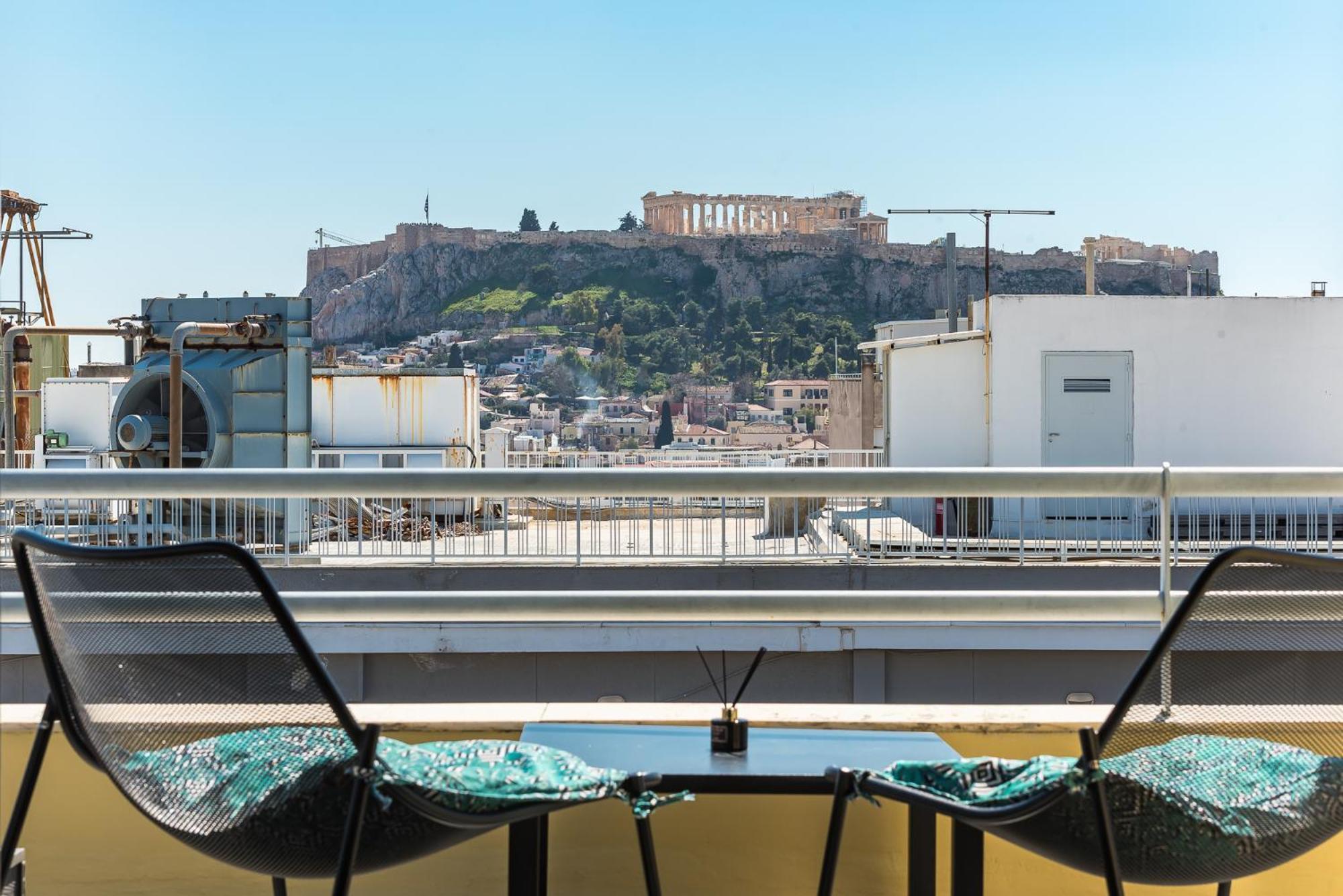 Acropolis View Mini Sky Suite & Hot Tub Athen Eksteriør bilde