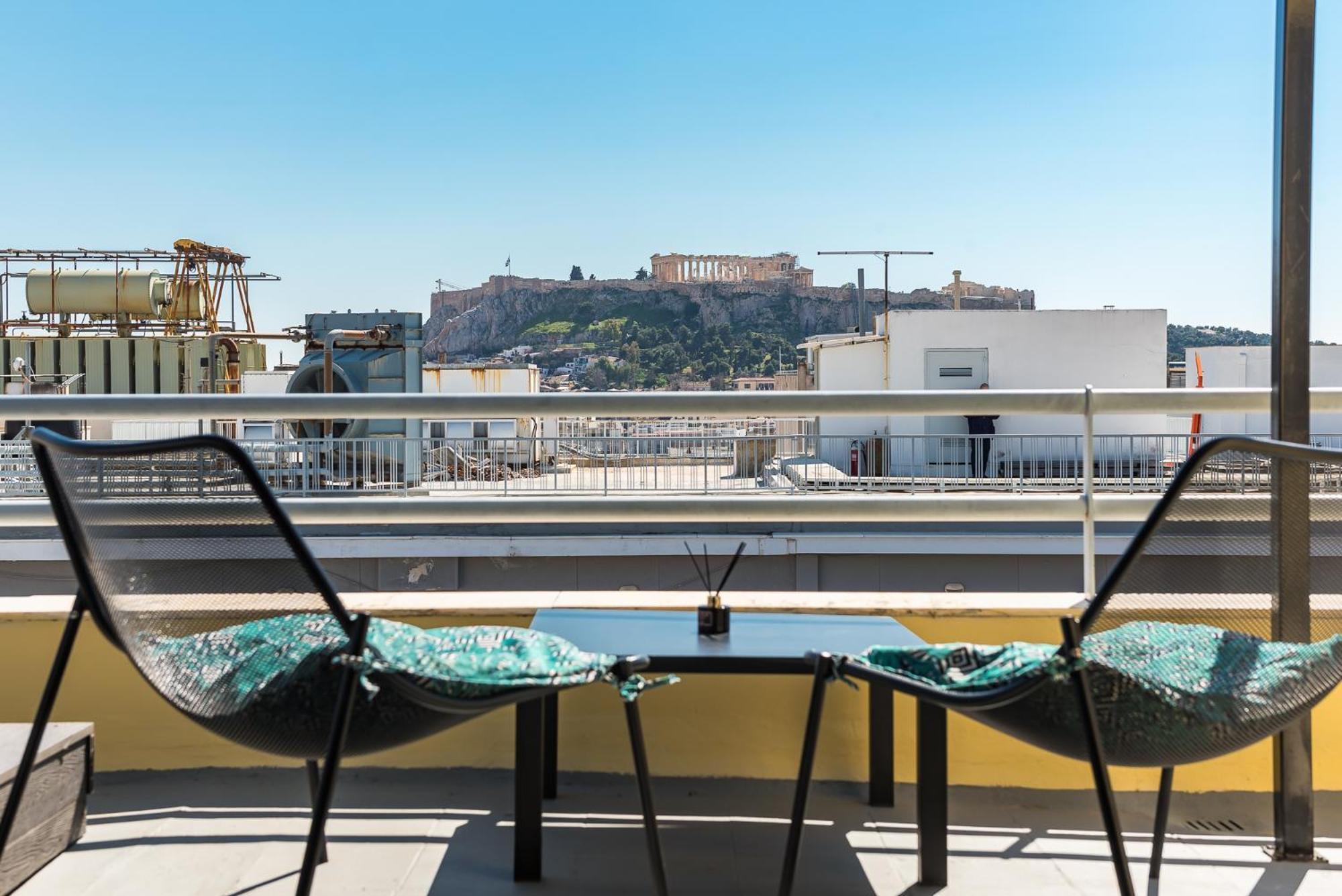 Acropolis View Mini Sky Suite & Hot Tub Athen Eksteriør bilde